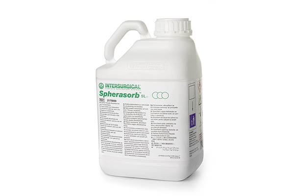 Spherasorb, cambio de color blanco a violeta, 5L bidón