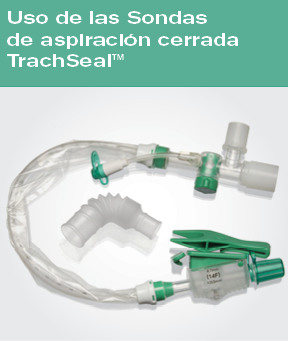 Using the TrachSeal closed suction system