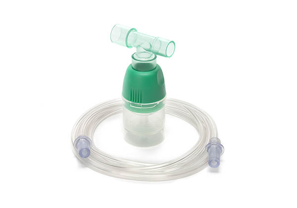 Kit de nebulización Cirrus2 con pieza en T para circuitos respiratorios de 15mm y línea de oxígeno, 1.8m 