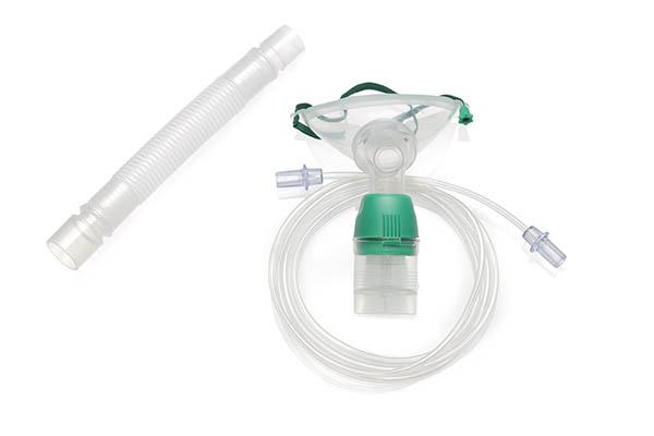 Kit de nebulización Cirrus2 con mascarilla de traqueostomía Intersurgical EcoLite™ de Intersurgical y línea de oxígeno de 1.8m 