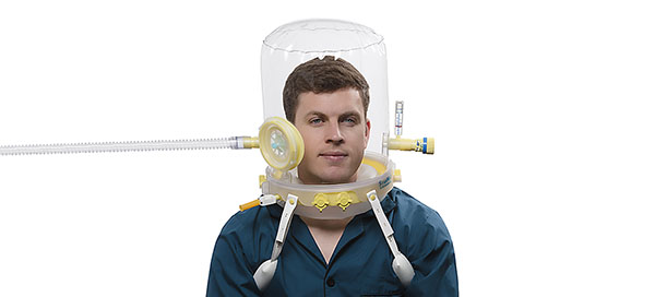 Casco CaStar Up para CPAP, grande, circunferencia cuello 40 - 47cm