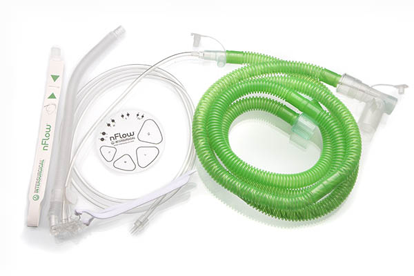Circuito de CPAP neonatal nFlow CosyFit con cable calentador. ≥ 1.6m