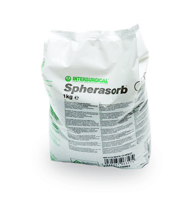 Spherasorb, cambio de color blanco a violeta, 1kg bolsa 