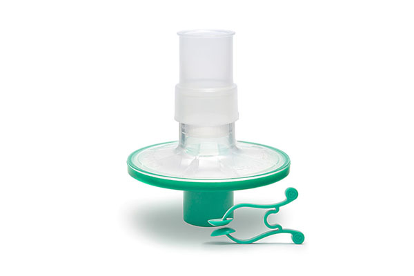 Filtro para espirometría Pulmo-Protect, boquilla rígida y pinza nasal(3)