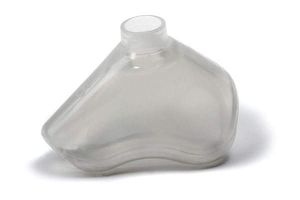Mascarilla de anestesia de silicona ClearFlex, adulto grande, 22F, tamaño 5