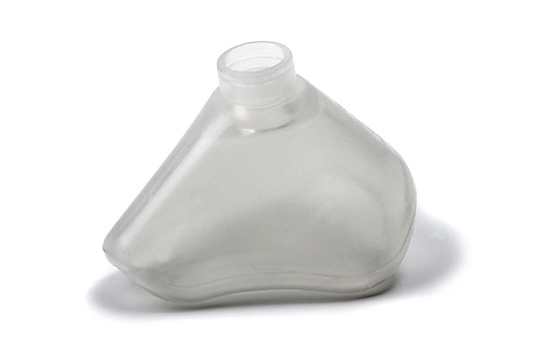 Mascarilla de anestesia de silicona ClearFlex, adulto mediana, 22F, tamaño 4