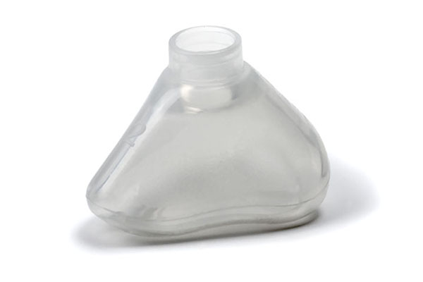 Mascarilla de anestesia de silicona Alterna™, ClearFlex™, pediátrica, 22F, tamaño 2