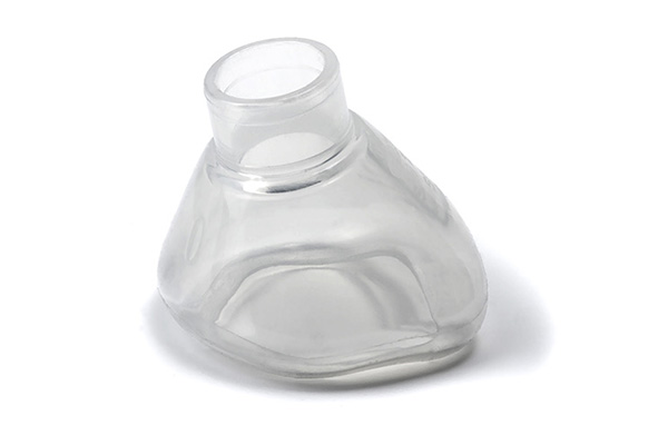 Mascarilla de anestesia de silicona Alterna™, ClearFlex™, neonatal, 22F, tamaño 0