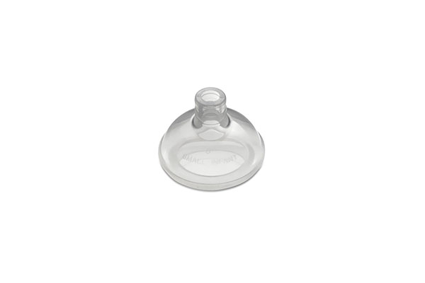 Mascarilla de anestesia de silicona Alterna™, ClearFlex™ transparente, neonatal, 15M, tamaño 0 