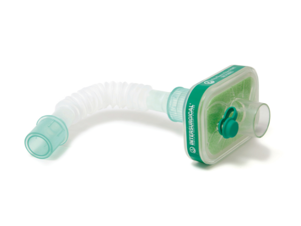 Filtro humidificador Filta-Therm con puerto de monitorización y conexión paciente Superset