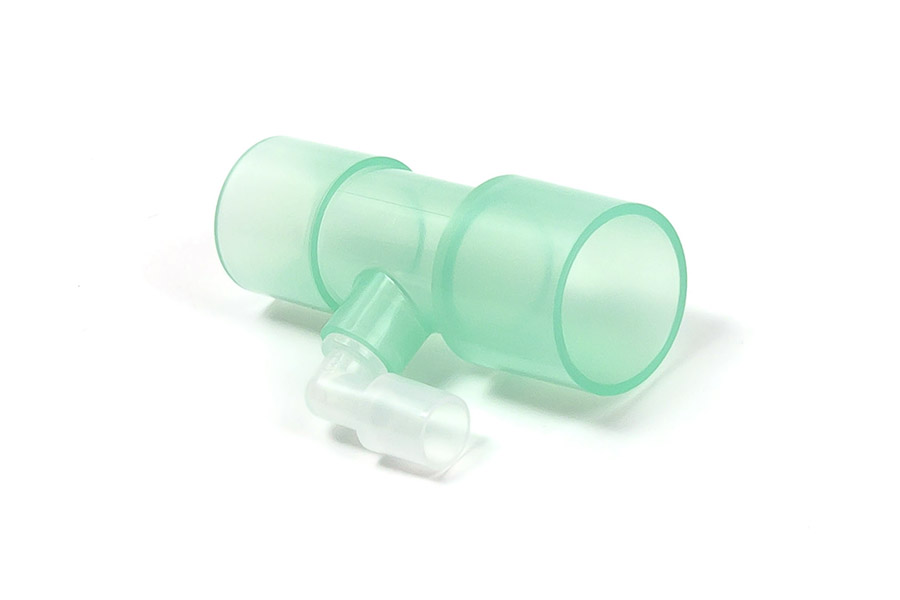 Conector recto 22M-22F con codo giratorio de 10mm