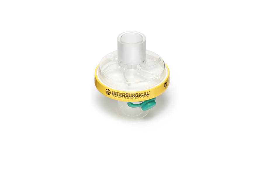 Filtro respiratorio estéril Inter-Guard™ con puerto de monitorización