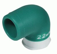 Conector acodado elastomérico 22F rígido – 22mm flexible o conector no ISO 