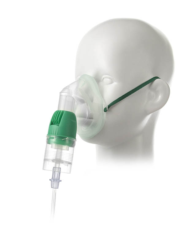 Kit de nebulización HOT Top™2  con mascarilla Intersurgical EcoLite™ pediátrica y línea de oxígeno, 1.8m