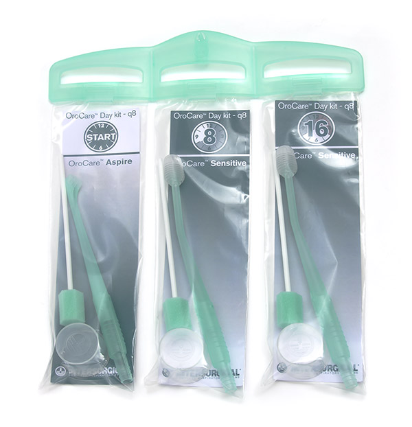 Kit diario OroCare™ - q8 (kit para intervenciones cada ocho horas)